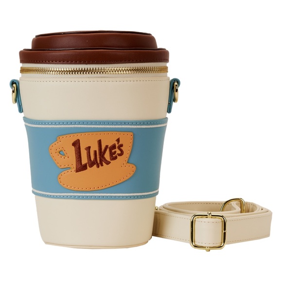Gilmore Girls Luke's Diner To-Go Coffee Cup Figural Crossbody Bag - Picture 14 of 16